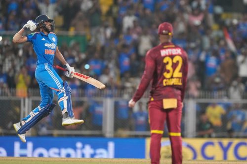 APTOPIX India West Indies Cricket