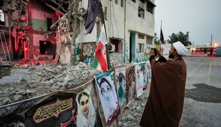 Photos show what remains of an Iranian school where some 120 children died in a U.S. strike