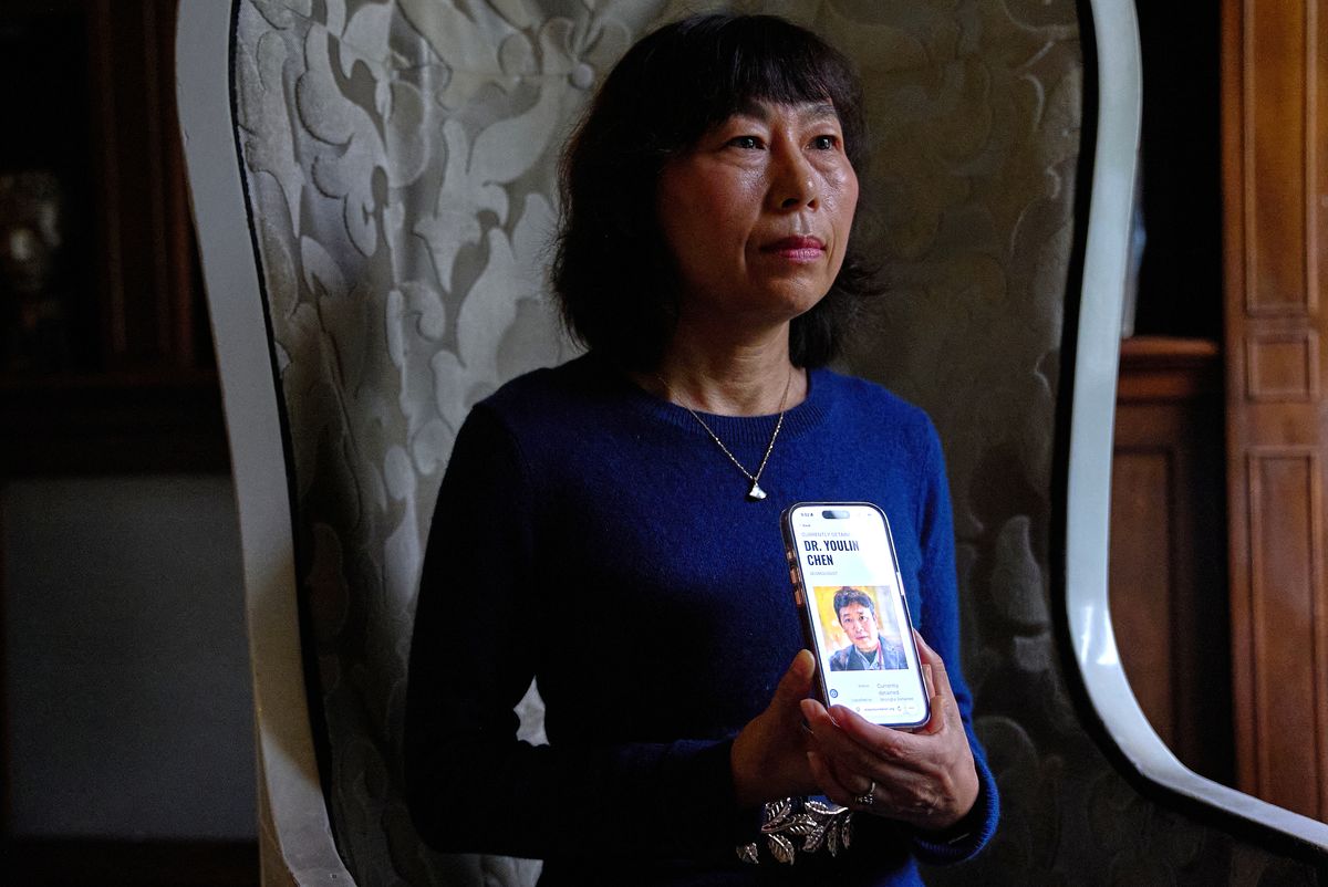 Detained Chinese American scientist's wife hopes Trump raises case with Xi