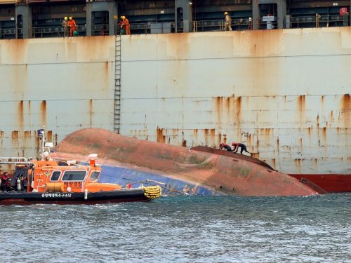 South Korea Ship Sinks