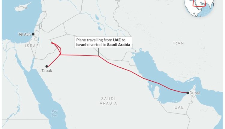 Mideast-Emergency-Landing-Map