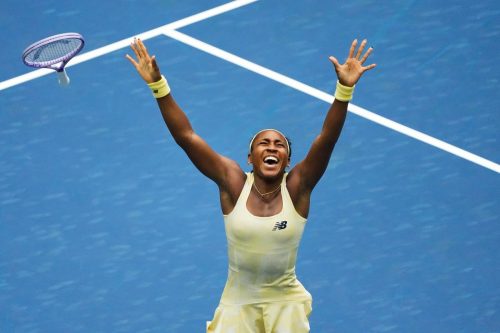 Photos of Grand Slam tennis action at the U.S. Open in New York