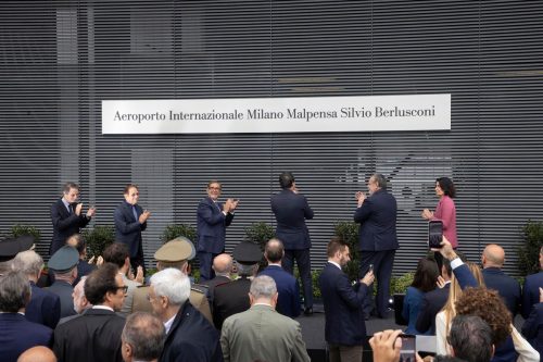 Italy Berlusconi Airport