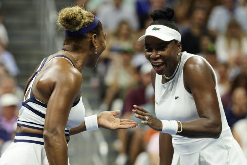 Venus and Serena Williams put on a show in thrilling U.S. Open return, in photos