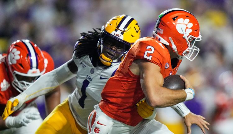 Clemson LSU Football