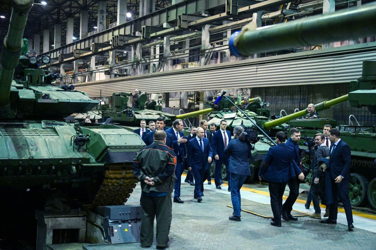 Russia's wartime economy shows strain from military spending