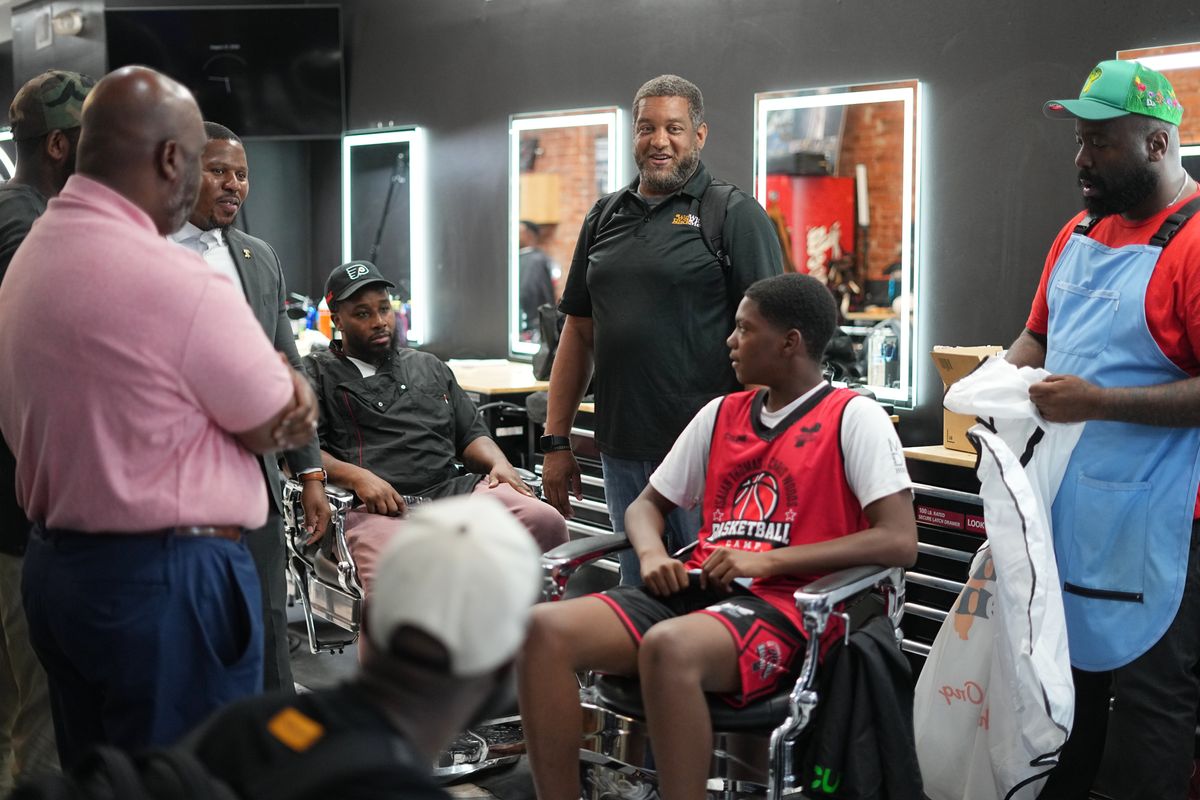 mymotherlode.com - AP News - Inside a Philadelphia barbershop, Black men debate their political past and future