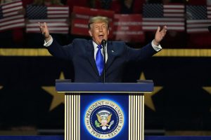 Trump takes center stage at Republicans’ first midterm convention