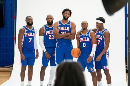 76ers Media Day Basketball