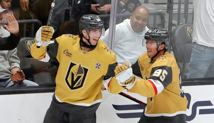 Blackhawks Golden Knights Hockey
