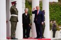 Photos show President Trump's two-day visit to Ireland that combines work and pleasure.
