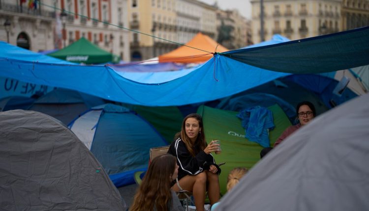 Spain Housing Protest