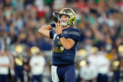 Wisconsin Notre Dame Football