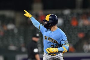 Brewers Orioles Baseball