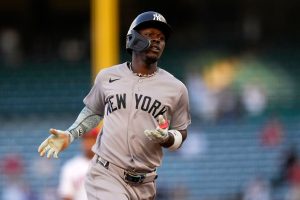 Yankees Angels Baseball