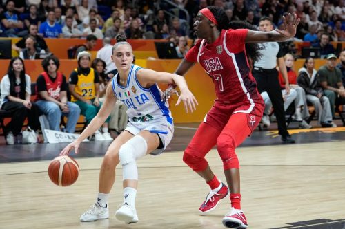 WCup United States Italy Basketball