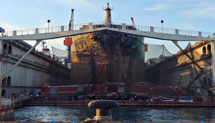 China Ship Fire