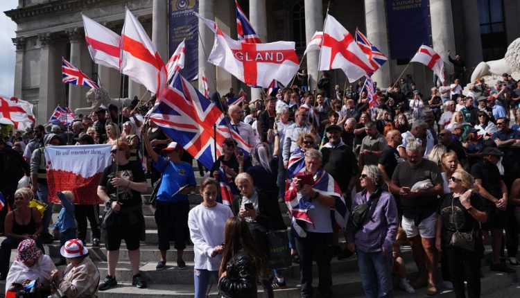 Britain Migration Protest