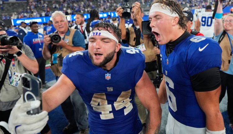 Cowboys Giants Football