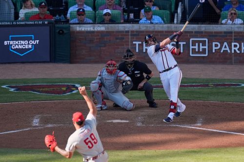 APTOPIX Phillies Braves Baseball