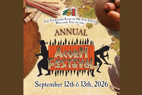 Poster for the Acorn Festival Sept 12 and 13th