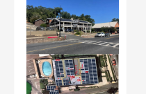 Artist Rendering, Gunn House Solar Project