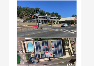 Artist Rendering, Gunn House Solar Project