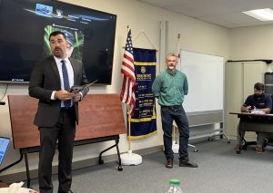Ben Howell and Kaenan Whitman speak at TC Business Council Luncheon