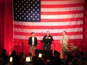 Tuolumne County Supervisors Anaiah Kirk, Mike Holland and Steve Griefer - Photo by BJ Hansen