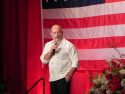 Steve Hilton speaks at Reagan Diner - Photo by BJ Hansen