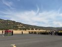 Procession for firefighters killed battling Dome Fire - US Forest Service Image