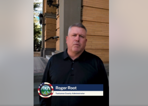 Roger Root Delivers Message