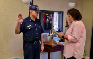 Calaveras Consolidated Chief Ryan Hamre sworn into office - CCFPD Image