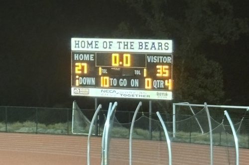 Summerville Bears fall to the Stone Ridge Christian Knights—Photo by Danny Scott