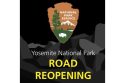 Yosemite Road Reopening graphic
