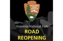 Yosemite Road Reopening graphic