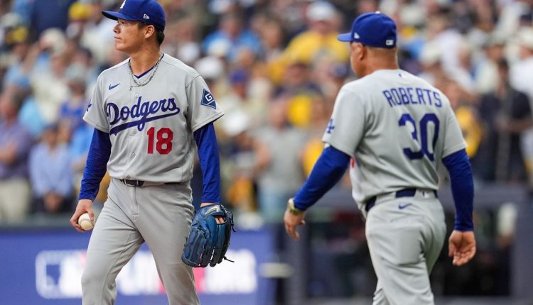 APTOPIX NLCS Dodgers Brewers Baseball