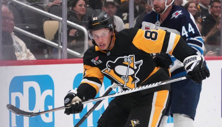 Jets Penguins Hockey