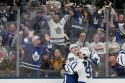 APTOPIX Maple Leafs Blue Jackets Hockey