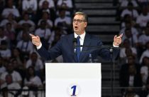 Serbia Election Rally
