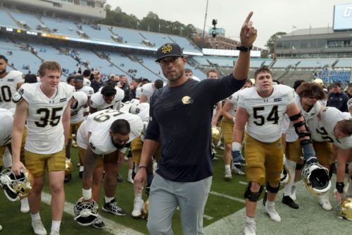 Notre Dame North Carolina Football