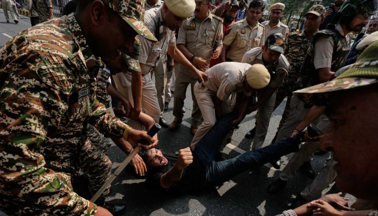 India cracks down on youth protests over contentious voter list revision, in photos