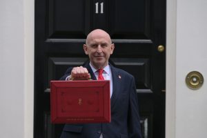 APTOPIX Britain Budget