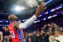 Knicks 76ers Basketball