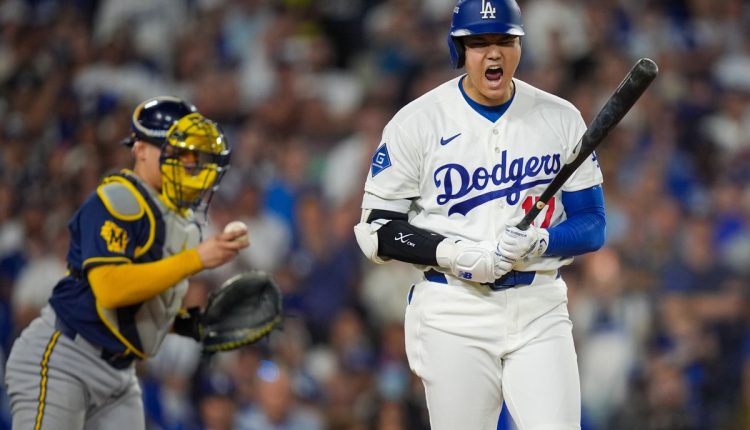 APTOPIX NLCS Brewers Dodgers Baseball