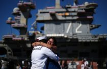 APTOPIX USS Lincoln Returns Home