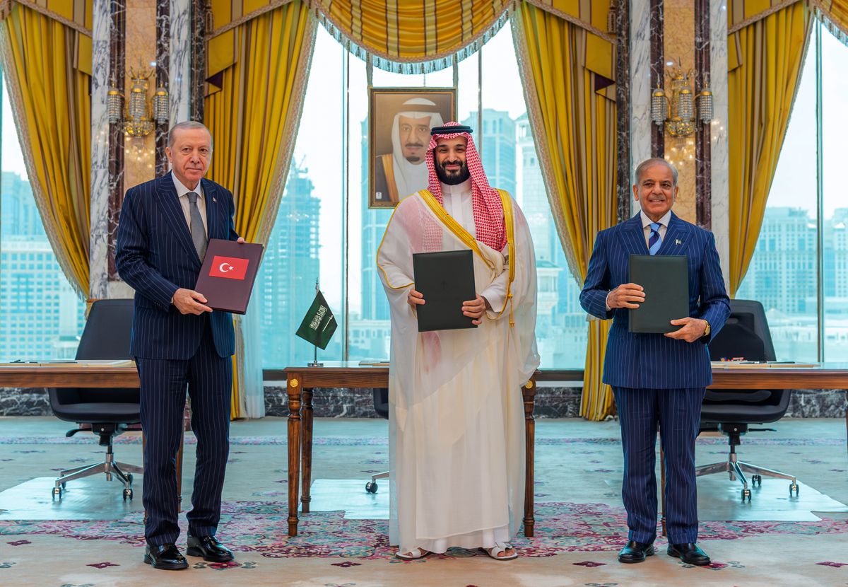 How the Mecca defense agreement between Turkey , Pakistan and Saudi Arabia will work