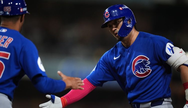 Cubs Padres Baseball
