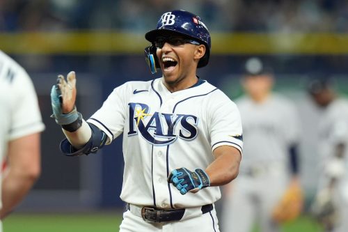 APTOPIX ALDS Yankees Rays Baseball