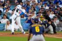 APTOPIX NLCS Brewers Dodgers Baseball